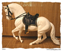 Cavalry tack set made for model horses by Jana Skybova
